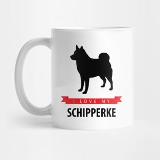 I Love My Schipperke Mug